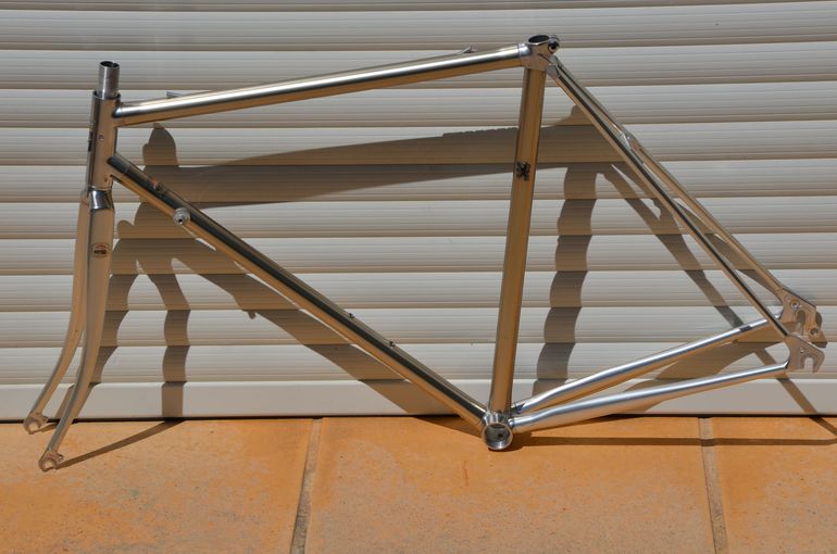Used Peugeot Vintage Vitus 979 Road Bike Frame And Fork, Peugeot Badged. Frameset 1985 Road & Gravel, Light Gray — image 17 of 29