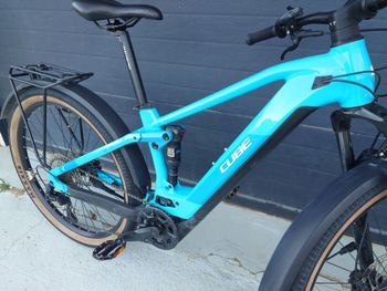 Used CUBE STEREO HYBRID 120 PRO 500 ALLROAD 2021 2021 Mountainbike, Azul — image 4 of 16