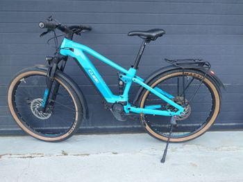 Used CUBE STEREO HYBRID 120 PRO 500 ALLROAD 2021 2021 Mountainbike, Azul — image 2 of 16