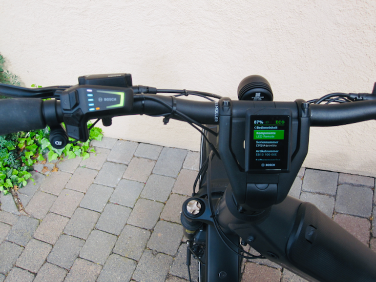 Used Riese & Müller Nevo4 GT vario HS 2023 2023 Urban, Hellgrau — image 10 of 13
