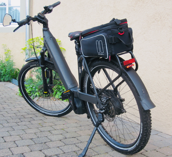 Used Riese & Müller Nevo4 GT vario HS 2023 2023 Urban, Hellgrau — image 4 of 13