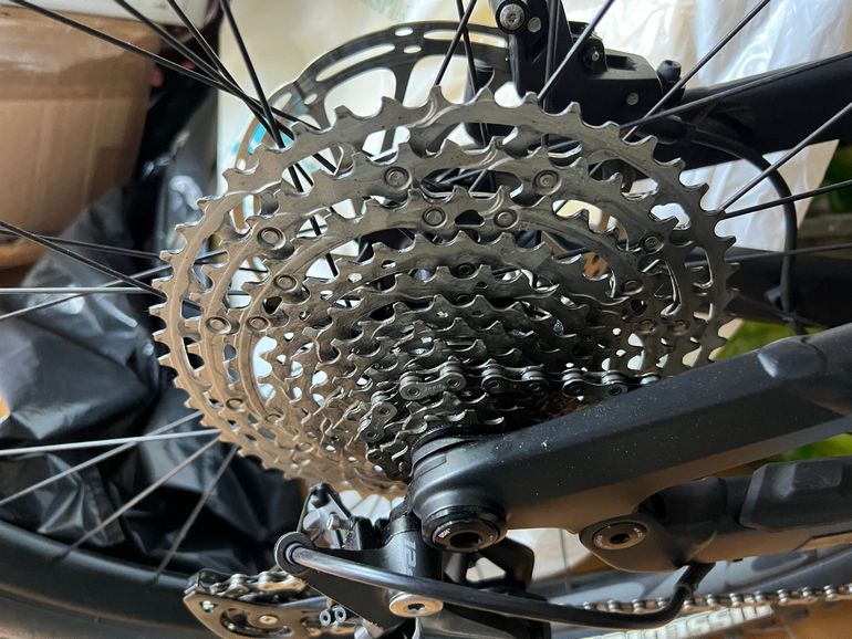 Used Canyon Spectral 125 AL 5 2023 2023 Mountainbike, Light Gray, 29 — image 8 of 12