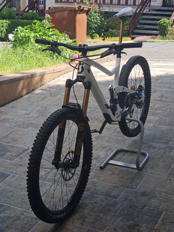 Used Scott Ransom 900 Tuned AXS 2021 2021 Mountainbike, White — image 9 of 10