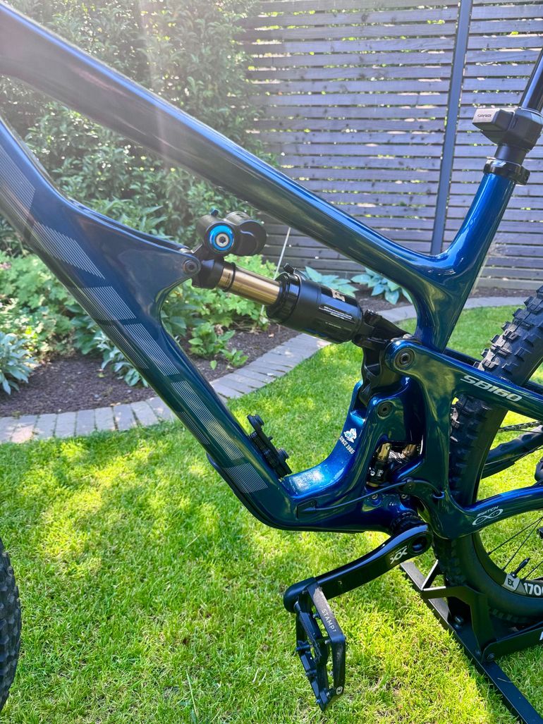 Gebrauchtes Yeti SB160 SRAM XX1 Eagle AXS 2024 Mountainbike, Blau — Bild 60 von 101