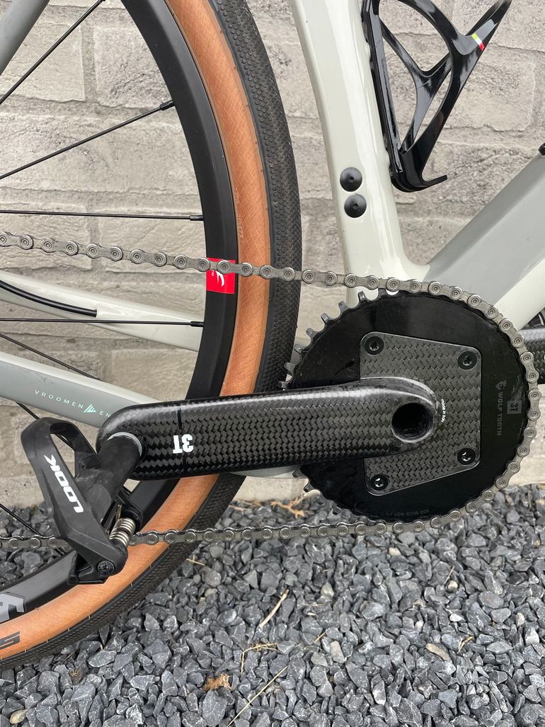 Used 3T Exploro RaceMax BOOST Dropbar 2022 2022 Road & Gravel, Light Gray — image 2 of 3