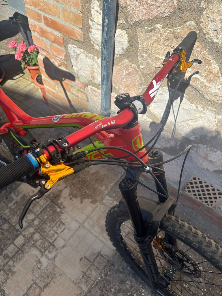 Gebrauchtes Mondraker Dune SRAM X9 2016 Mountainbike, Rot — Bild 8 von 13