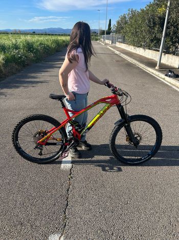 Gebrauchtes Mondraker Dune SRAM X9 2016 Mountainbike, Rot — Bild 2 von 13
