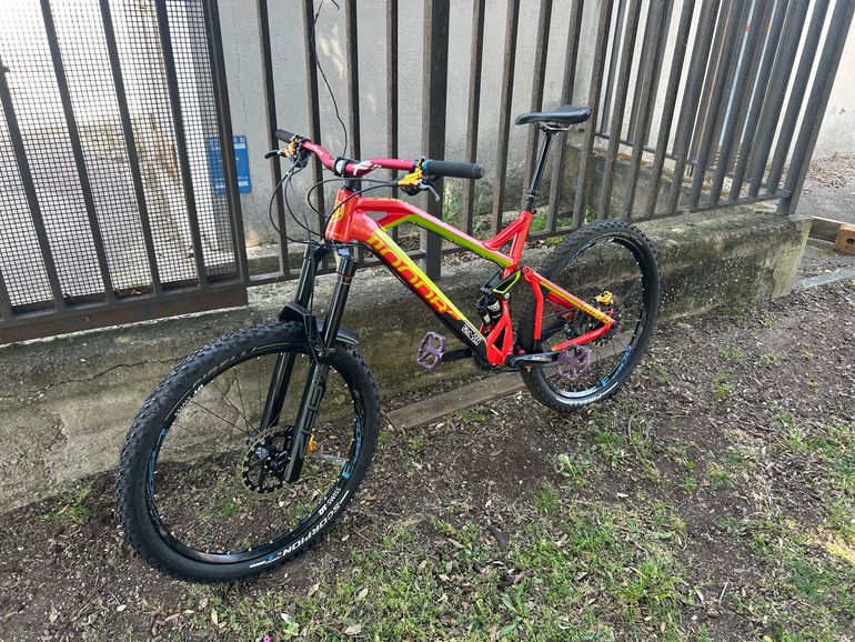 Gebrauchtes Mondraker Dune SRAM X9 2016 Mountainbike, Rot — Bild 12 von 13