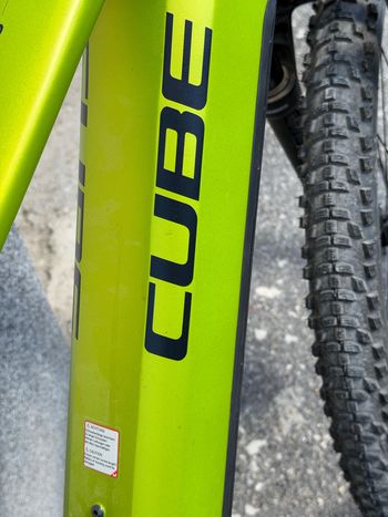 Used CUBE REACTION HYBRID, RACE 2025 2025 Mountainbike, Green, 27.5, 29 — image 2 of 6