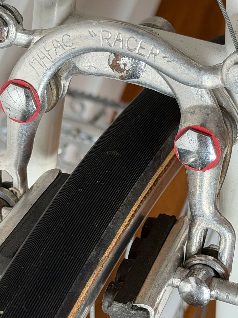 Used Peugeot Peugeot Custom Simplex Vintage 1974 Road & Gravel, White — image 9 of 28
