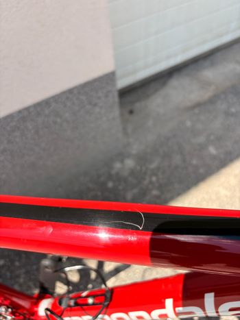Used Cannondale CAAD 10 2015 Road & Gravel, Rot — image 8 of 9
