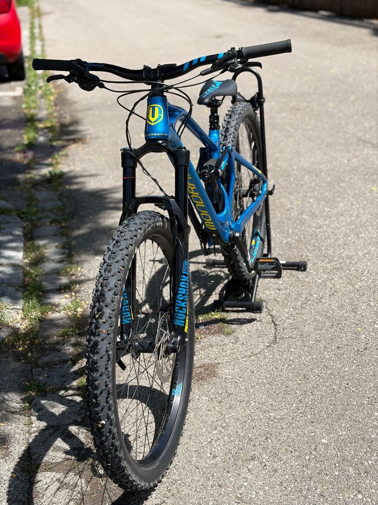 Used Mondraker Foxy Carbon R 2018 2018 Mountainbike, Azul — image 2 of 3