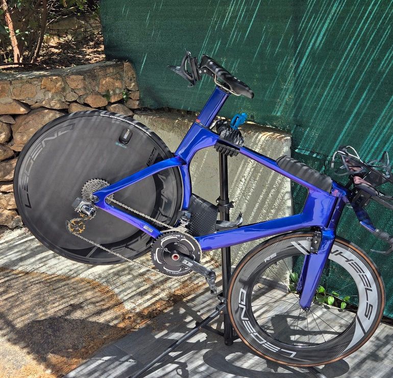 Used Giant Trinity Advanced Pro 0 2018 2018 Road & Gravel, Blau — image 1 of 4