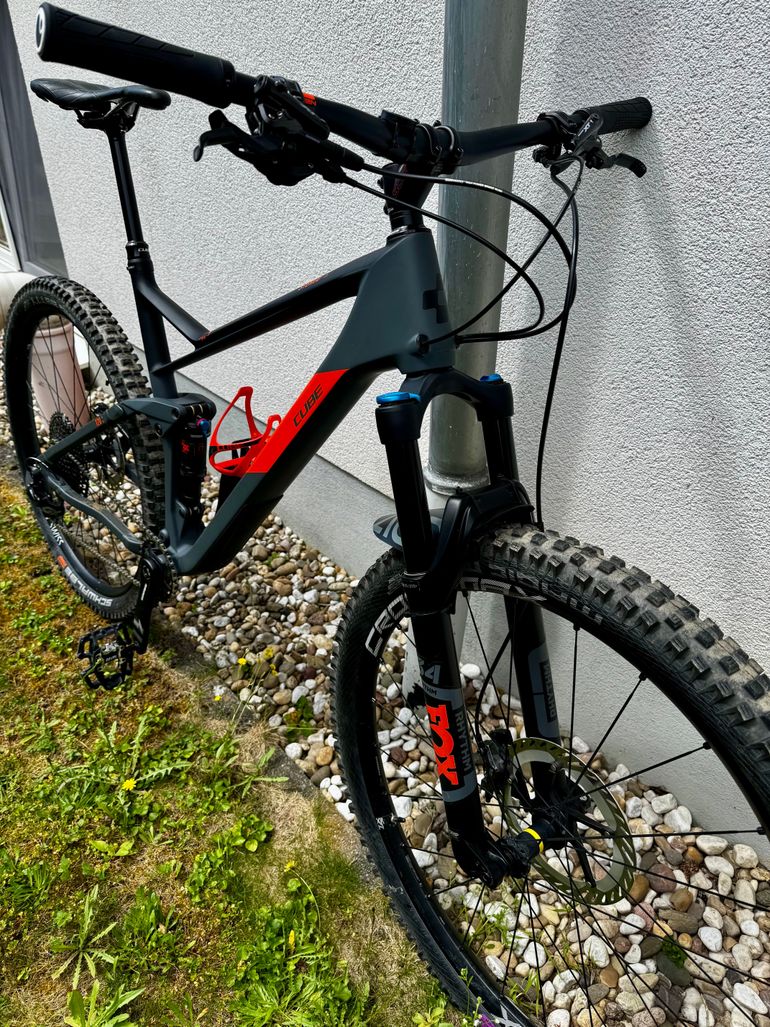 Used CUBE STEREO 120 HPC TM 29 2020 2020 Mountainbike, Black, 29 — image 8 of 9
