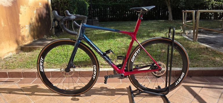 Used Giant TCR Advanced SL 1 Disc 2021 2021 Road & Gravel, Blau — image 2 of 14