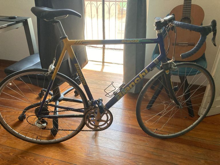 Used Bianchi Bianchi Mega Pro Alloy Pro Reparto Corse 1999 Road & Gravel, Azul — image 2 of 3