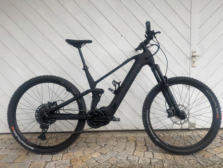 Used Giant Reign Advanced E+ 1 2026 2026 Mountainbike, Light Gray — image 11 of 14