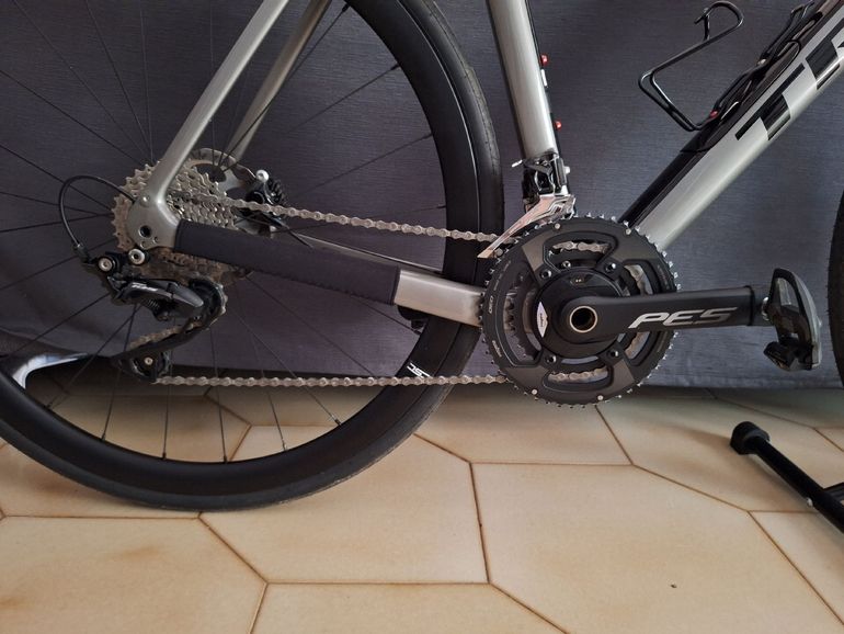 Used Trek Domane SL 5 Gen 4 2023 2023 Road & Gravel, Light Gray — image 2 of 16