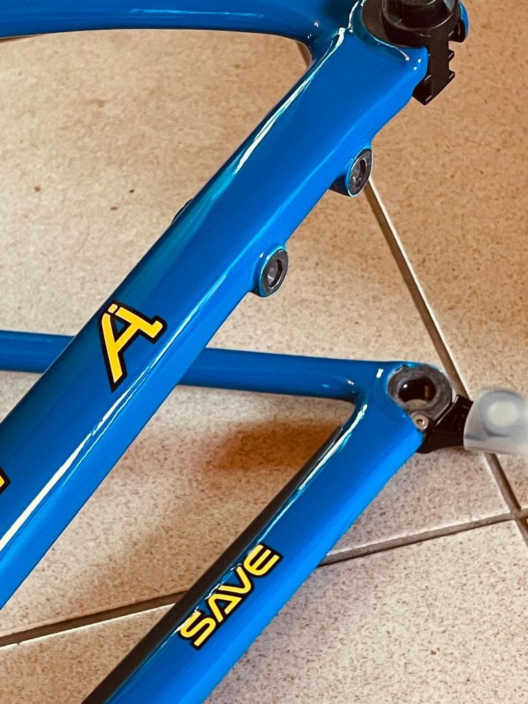 Used Cannondale F-Si Throwback Framesets and Lefty Fork 2019 Frameset 2019 Mountainbike, Blue, 29 — image 5 of 8