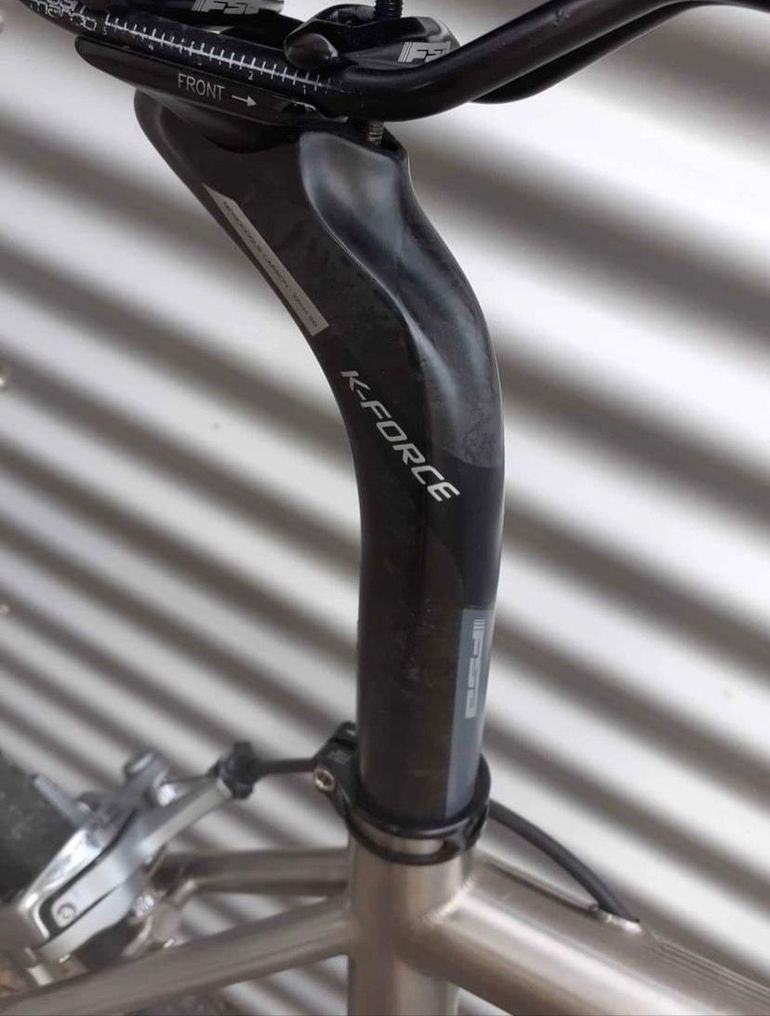 Used Leon Torrentibus Leon Torrentibus Custom Shimano 105 2018 Road & Gravel, Light Gray — image 7 of 7