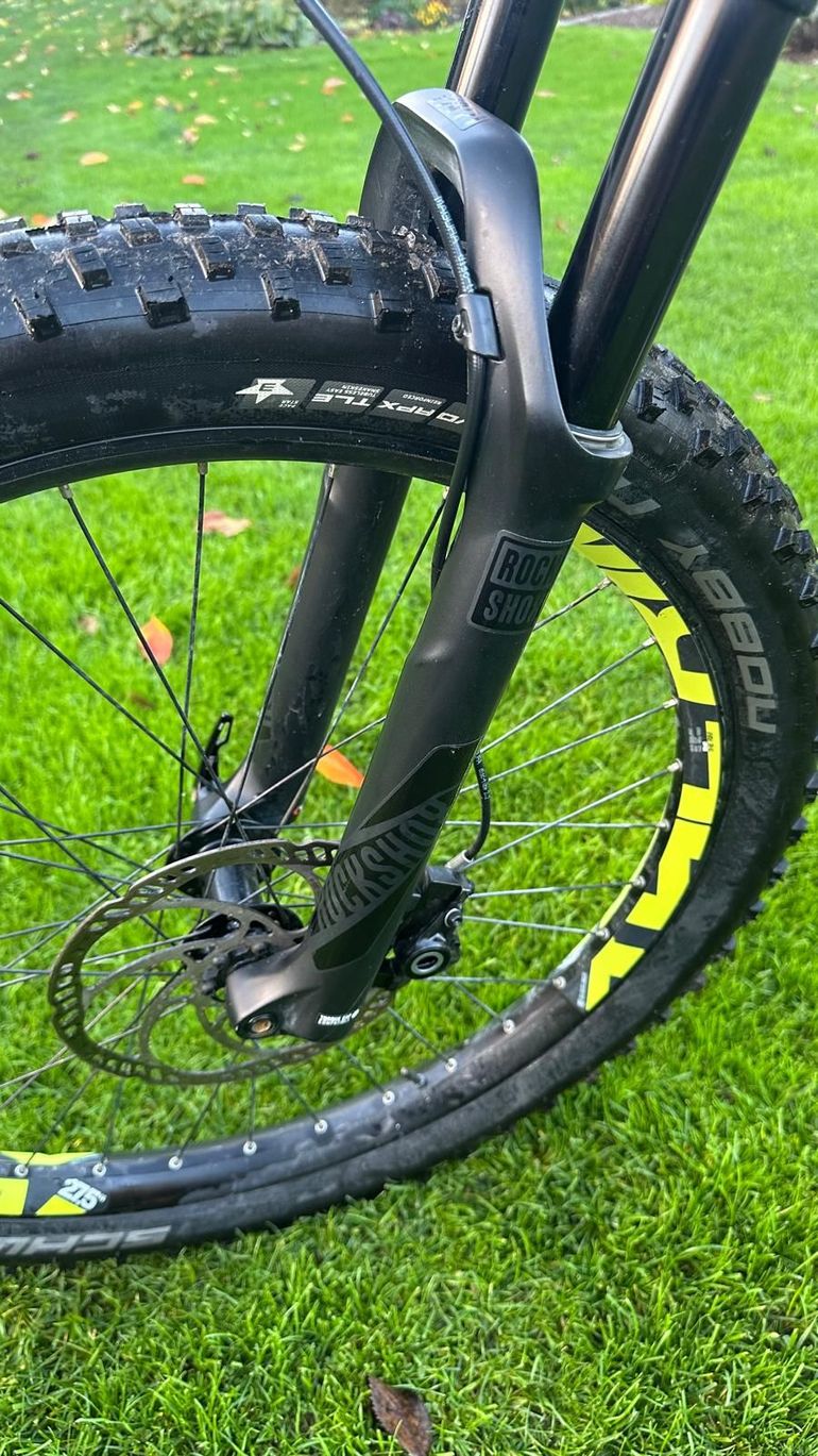 Used Haibike Xduro HardSeven 6.0 2017 Mountainbike, Hellgrau — image 3 of 9