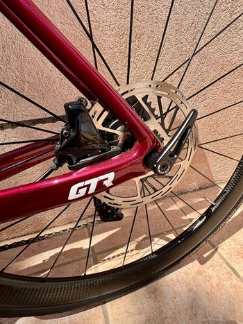 Used Origine Fraxion GTR SRAM Rival eTap AXS 2023 Road & Gravel, Red — image 7 of 9