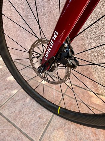 Used Origine Fraxion GTR SRAM Rival eTap AXS 2023 Road & Gravel, Red — image 4 of 9