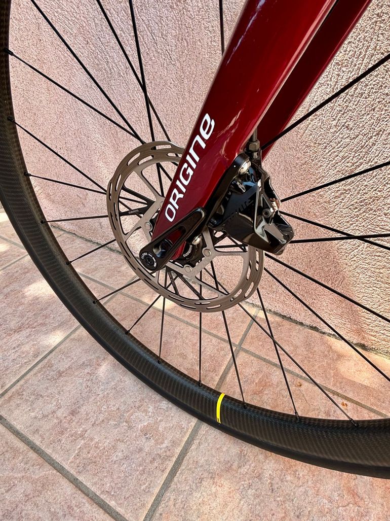 Used Origine Fraxion GTR SRAM Rival eTap AXS 2023 Road & Gravel, Red — image 4 of 9