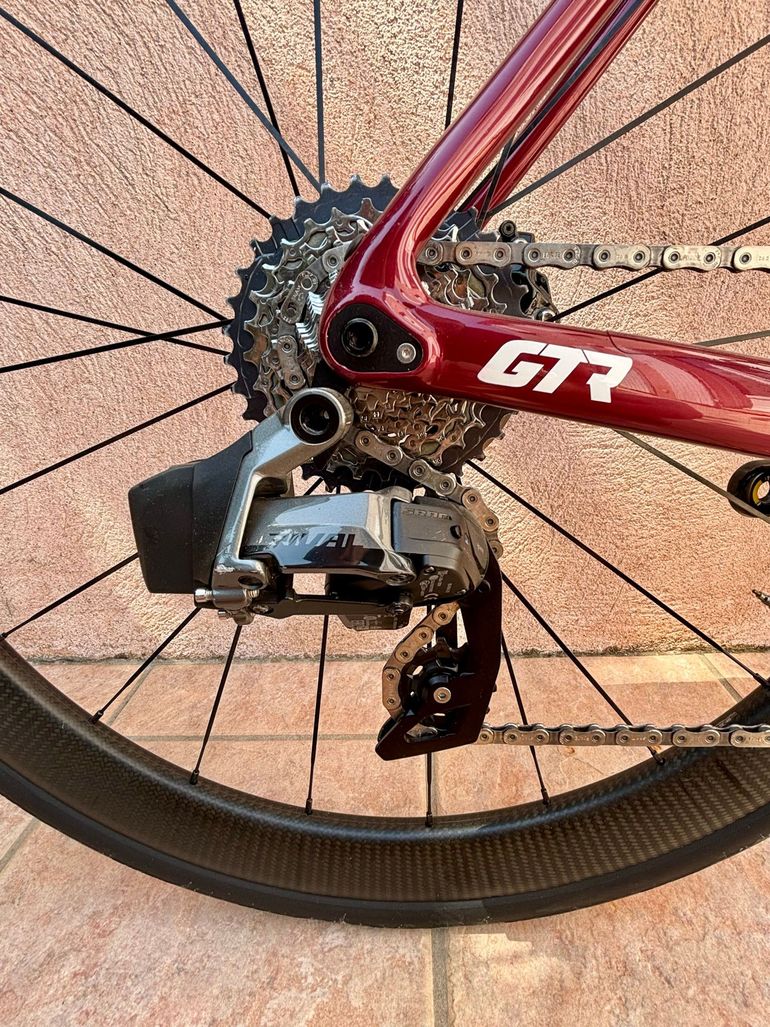 Used Origine Fraxion GTR SRAM Rival eTap AXS 2023 Road & Gravel, Red — image 3 of 9