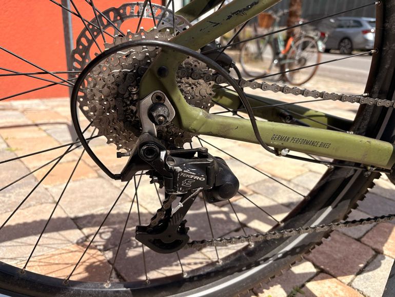 Used Raymon Raymon Custom Shimano Tourney 2022 Mountainbike, Green — image 3 of 4