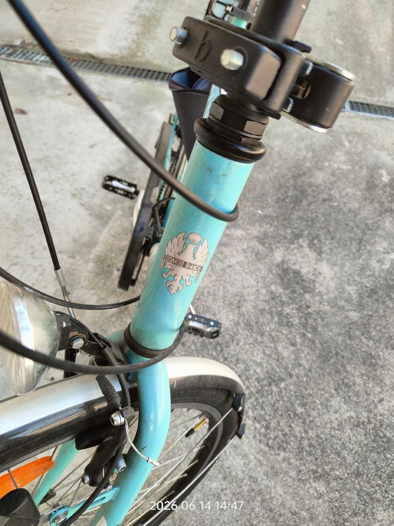 Used Bianchi Spillo Rubino Deluxe Gent 2021 2021 Urban, Green — image 4 of 8