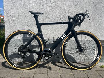 Haero Carbon Custom SRAM Force 2021 Road & Gravel usato, Nero — immagine 1 di 8