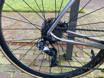 Used Van Nicholas Skeiron Shimano Dura Ace Di2 2018 Road & Gravel, Light Gray — image 5 of 6