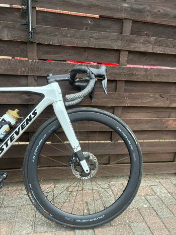 Used Stevens Super Prestige Di2 2025 2025 Road & Gravel, White — image 4 of 6