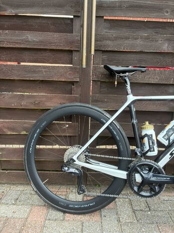 Used Stevens Super Prestige Di2 2025 2025 Road & Gravel, White — image 2 of 6