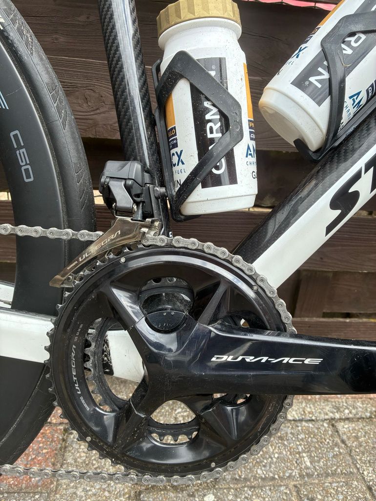 Used Stevens Super Prestige Di2 2025 2025 Road & Gravel, White — image 6 of 6