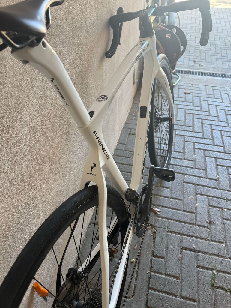 Used Pinarello PRINCE ULTEGRA Di2 12S Disc 2022 2022 Road & Gravel, White — image 12 of 16