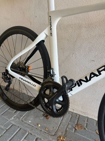 Used Pinarello PRINCE ULTEGRA Di2 12S Disc 2022 2022 Road & Gravel, White — image 3 of 16
