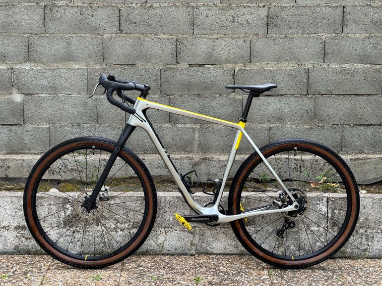 Used Salsa Cutthroat C Apex 1 2021 2021 Road & Gravel, Light Gray — image 2 of 5