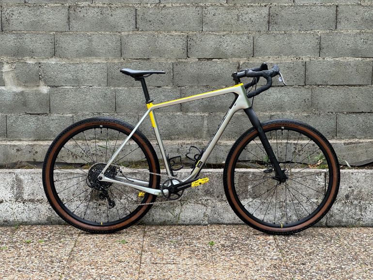 Used Salsa Cutthroat C Apex 1 2021 2021 Road & Gravel, Light Gray — image 4 of 5