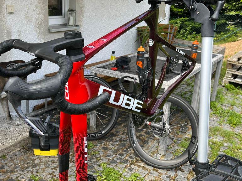 Used CUBE LITENING AERO C:68X, FRAMESET 2025 Frameset 2025 Road & Gravel, Red — image 2 of 4