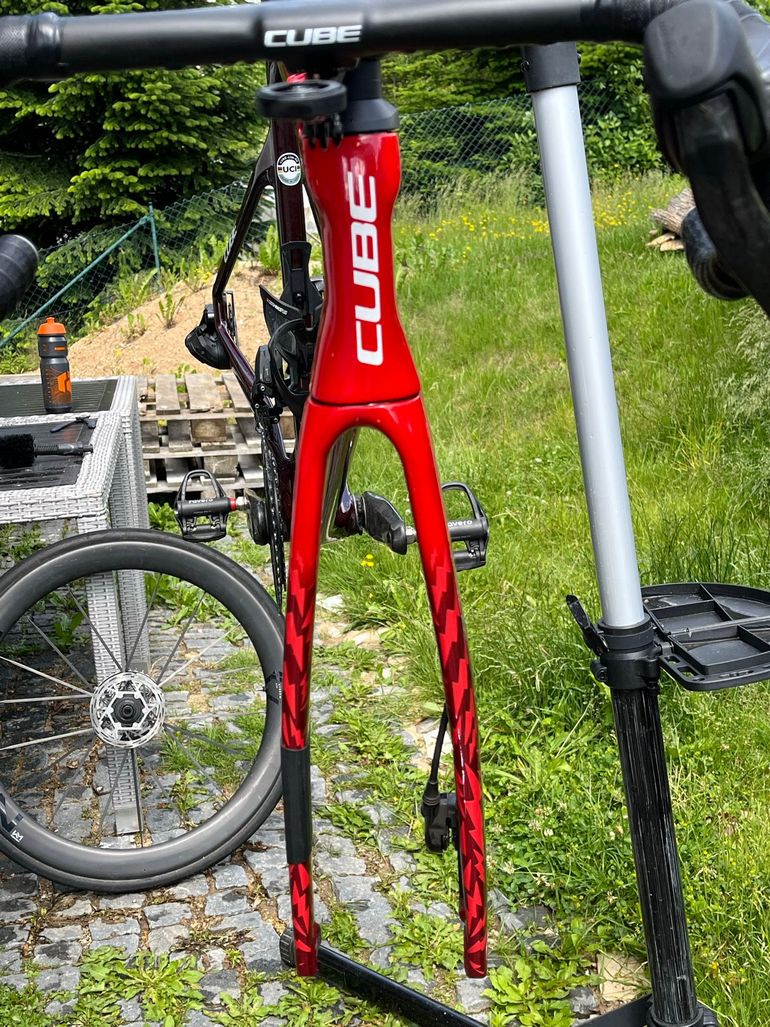 Used CUBE LITENING AERO C:68X, FRAMESET 2025 Frameset 2025 Road & Gravel, Red — image 1 of 4