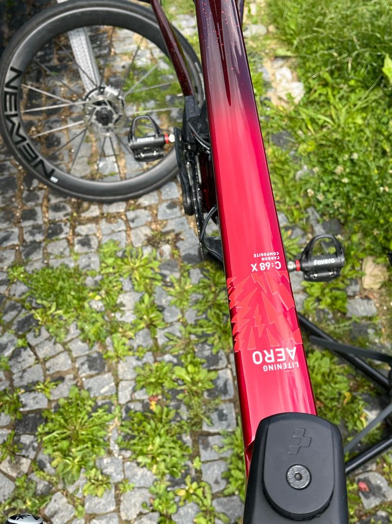 Used CUBE LITENING AERO C:68X, FRAMESET 2025 Frameset 2025 Road & Gravel, Red — image 3 of 4