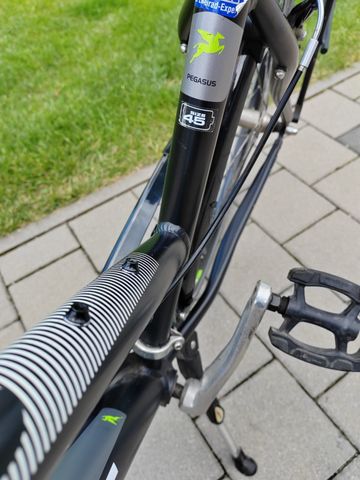 Gebrauchtes Pegasus Solero Shimano Alivio 2016 Urban, Schwarz — Bild 4 von 8