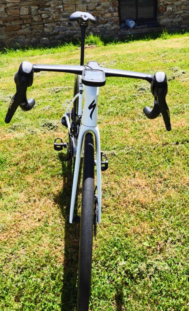Used Specialized S-Works Tarmac SL8 - SRAM Red eTap AXS 2024 2024 Road & Gravel, White — image 4 of 4
