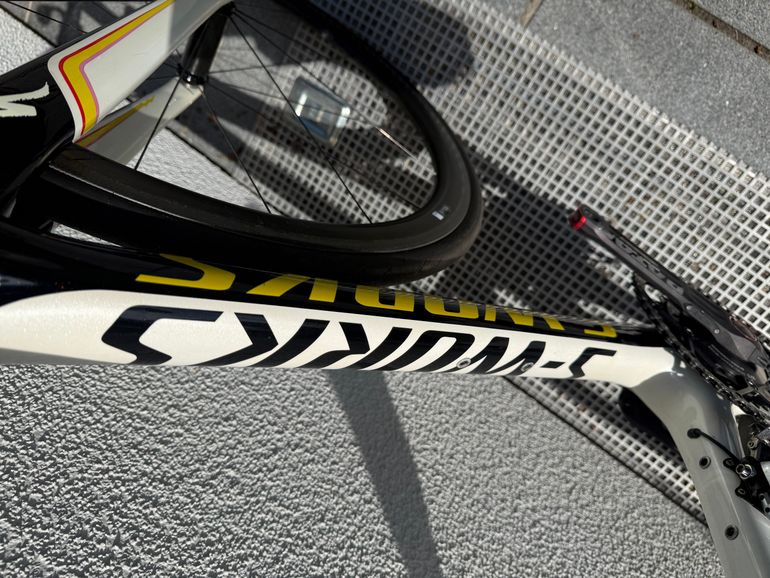 Used Specialized Tarmac Sworks SL5 Limited Contador 1/500 2015 Road & Gravel, Weiß — image 13 of 14