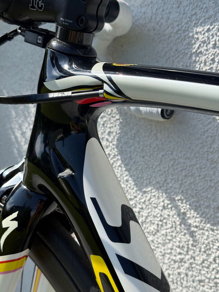 Used Specialized Tarmac Sworks SL5 Limited Contador 1/500 2015 Road & Gravel, Weiß — image 4 of 14