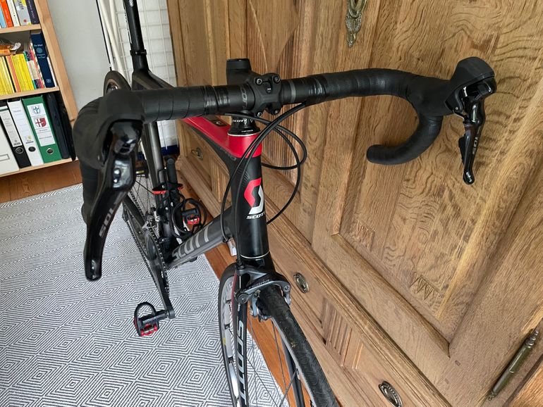 Used Scott SCOTT CR-1 Pro 2017 Road & Gravel, Rot — image 2 of 11