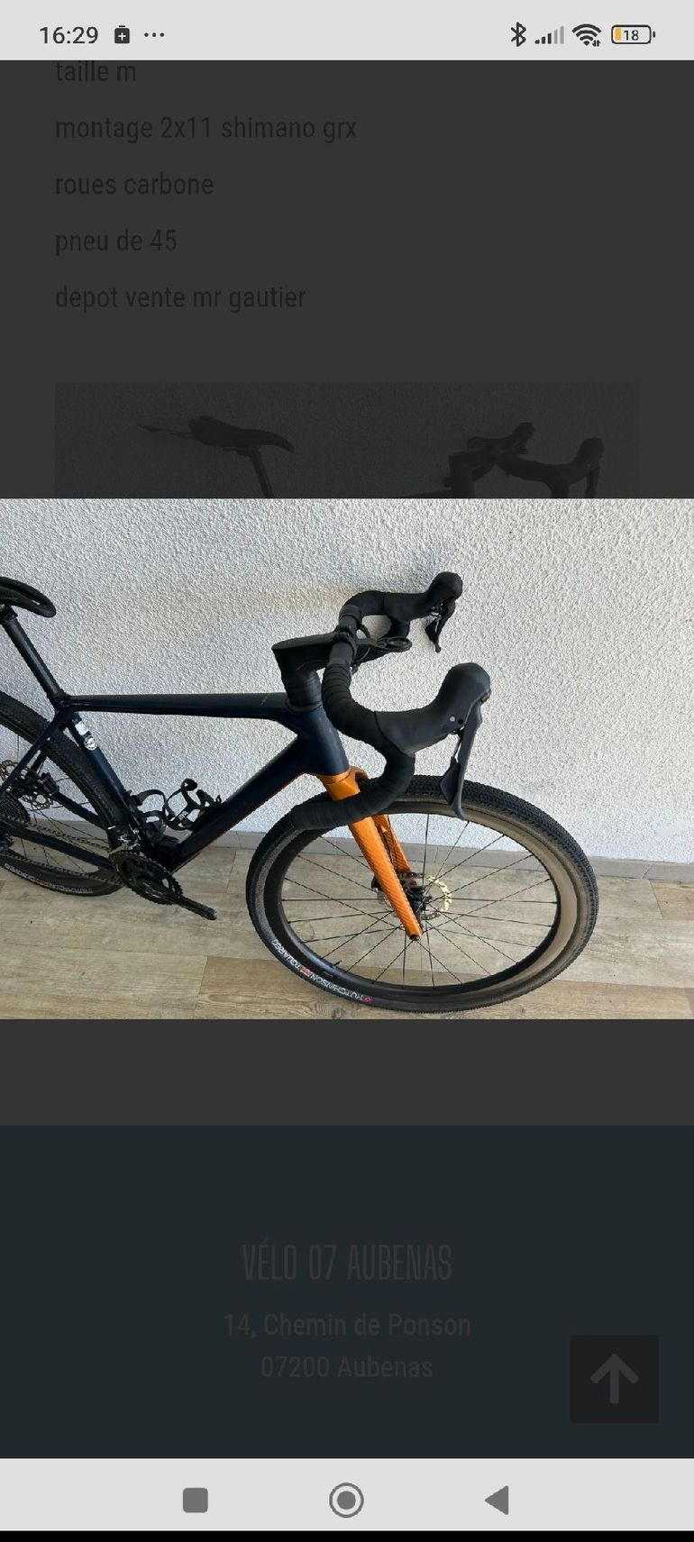 Used Orbea TERRA M30 TEAM 1X 2023 2023 Road & Gravel, Blue — image 3 of 3