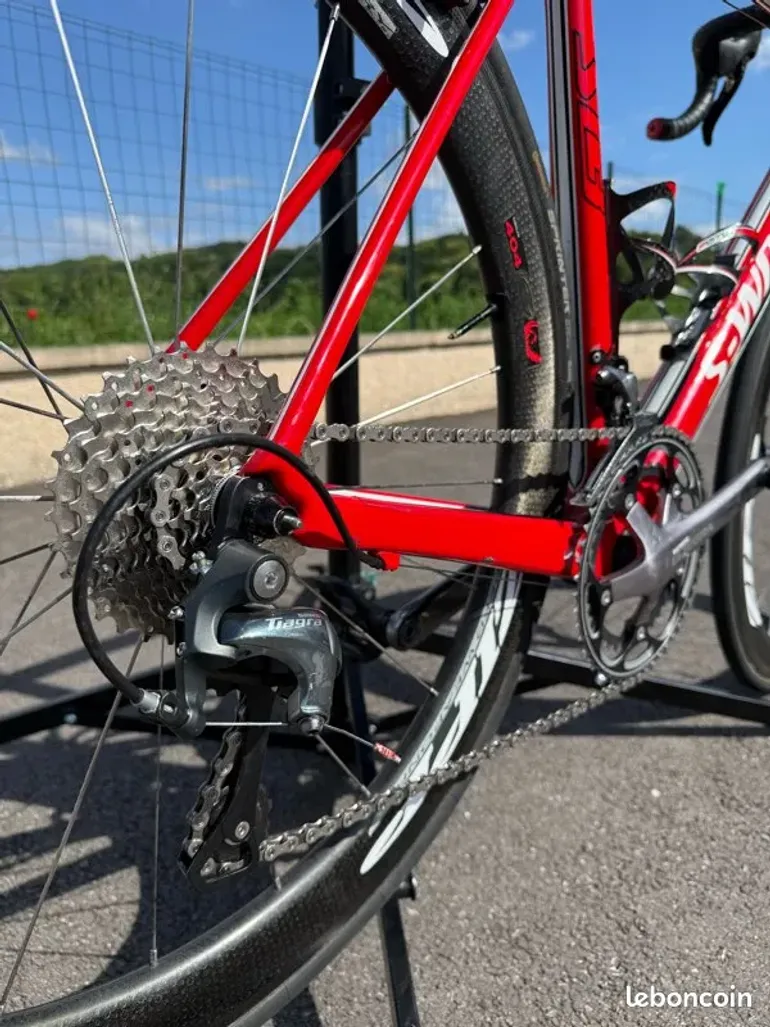 Used Specialized Specialized S-WORKS SL3 2012 Road & Gravel, Rojo — image 6 of 10